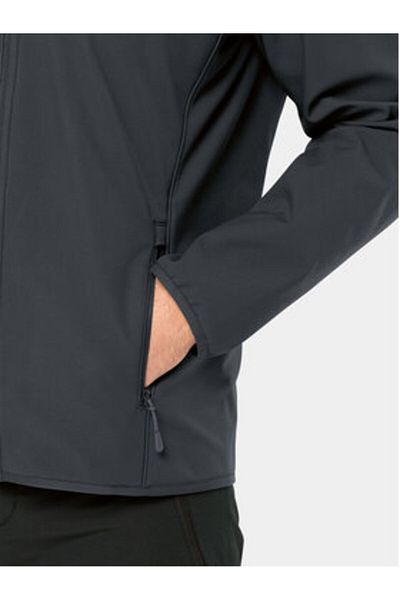 Jack Wolfskin jack wolfskin Mens Softshell Jacket 1307471 Black