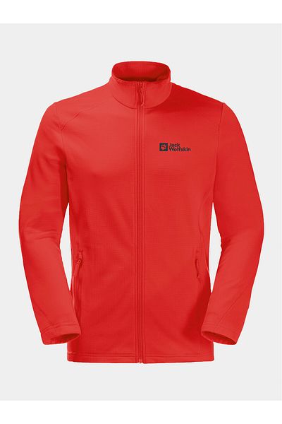 Jack Wolfskin Mens Technical Sweatshirt 1710521 Red