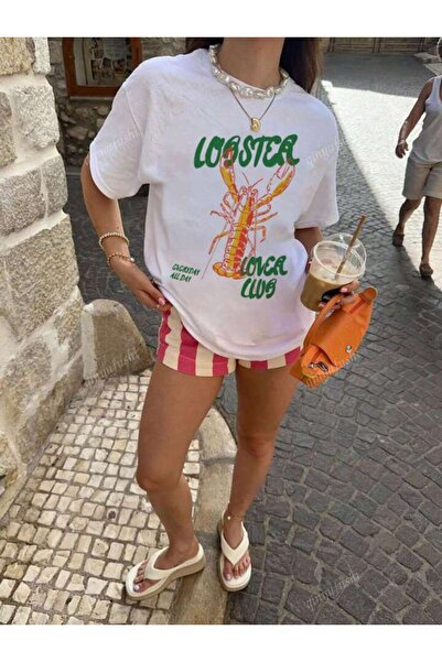 Bengi Clothing Футболка з принтом оверсайз з коротким рукавом