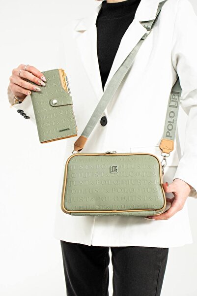 Just Polo Women's 5-Compartment Shoulder and Crossbody Bag