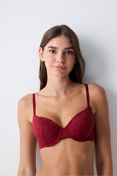 Penti Sutien Roșu Claret Essentials Full Cup