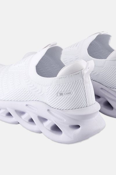 RBX Women Brand Logo Slip On Hiking Shoes, White