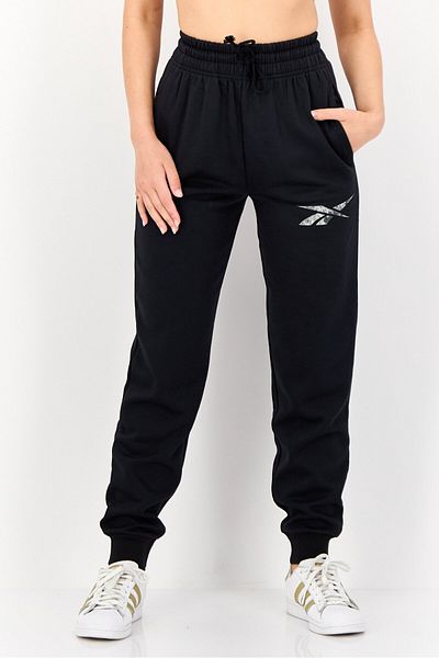 Reebok Women Sportswear Fit Training Track Pants, Black