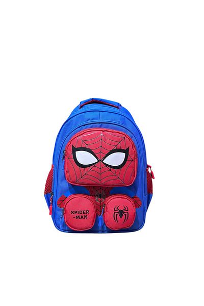 Çanta Sepetim Geantă de școală pentru băieți Spiderman Set școală triplă cu suport termic pentru creion
