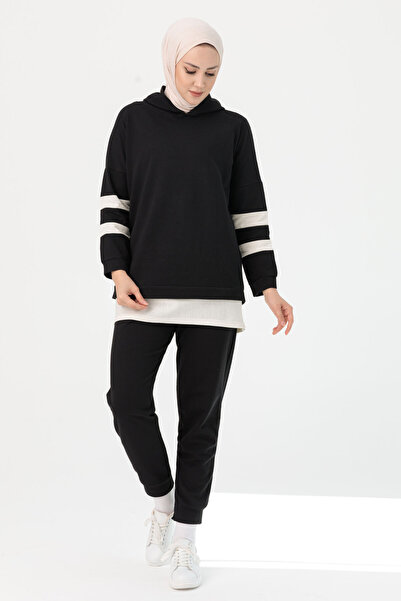 TOFİSA Tunika-Hose Schwarz - 3024