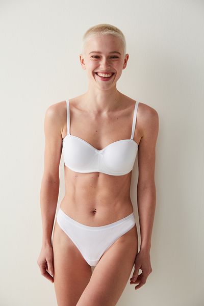 Penti Σουτιέν Lotus χωρίς επένδυση White Gathering Underwire