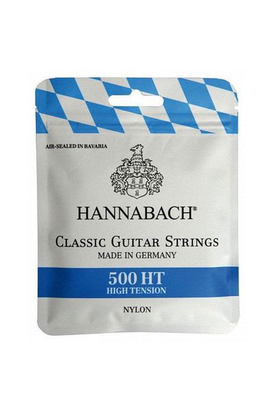 Hannabach 500ht Hard Tension Classic Guitar Set