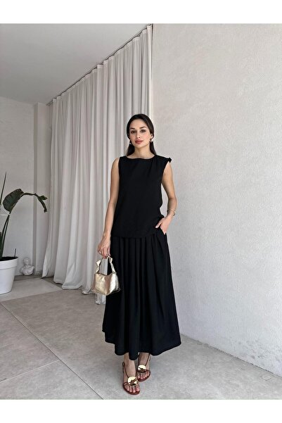 Mooi Butik UPMANN Takım 2394 - Siyah