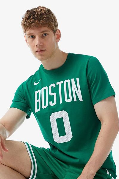 Nike Boston Celtics Nba Mens Green Basketball T-Shirt