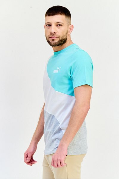 Puma Men Sportswear Fit Short Sleeve Outdoor T-Shirt, Multicolor
