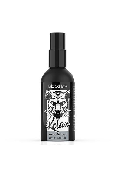BLACK HOLE Anal Relaxing Spray, Comfort and Extra Dilation, BlackHole Relax Anal Relaxer, 30ml