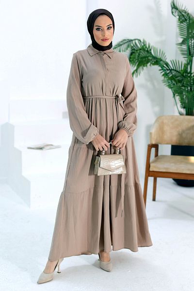 TOFİSA Dress Mink - 11492