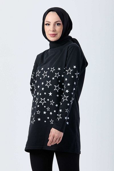 TOFİSA Tunic Black - 13085