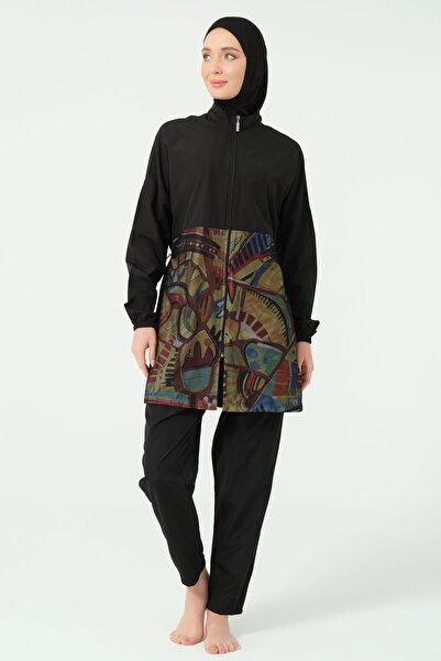 ALFASA Μαγιό Τσόκερ με διαφανή λεπτομέρεια