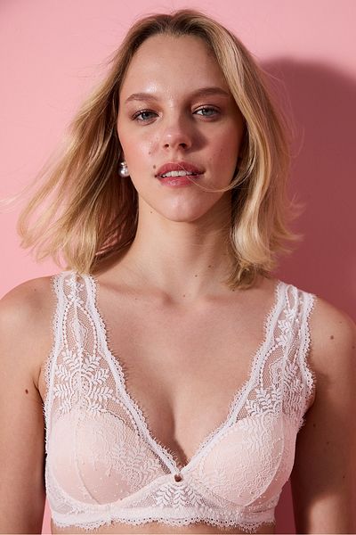 Penti Σουτιέν Mona Eyelash Off-White