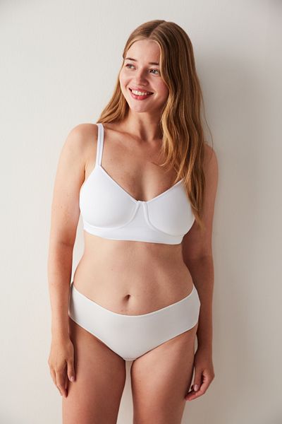Penti Weißer Marvel Plus Size gepolsterter Bügel-BH