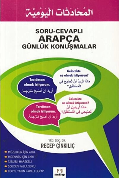 Mektep Yayınları Soru-Cevaplı Arapça Günlük Konuşmalar