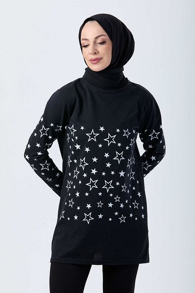 TOFİSA Tunic Black - 13085