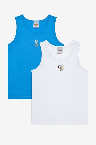Penti Boy's Sonic 2-Piece Multicolored Undershirt