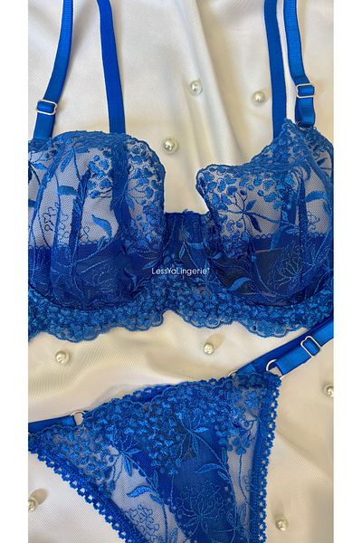 Lessya Set bralet din dantelă (sutien și tanga)