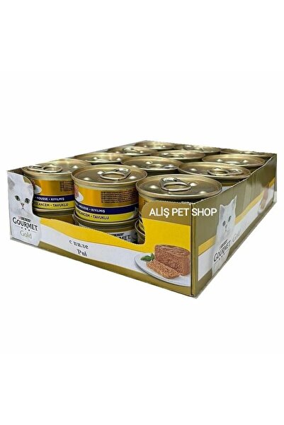 Gourmet Gold Kıyılmış Tavuklu Yetişkin Kedi Konservesi 85gr X 24 Adet