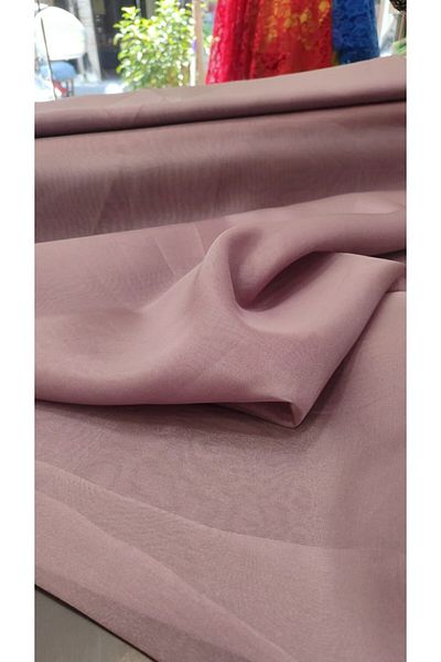 River Fabrics Glorya Organza Lavender - Relaxed Fit