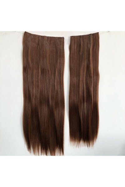 papatya peruk Straight Red Long Heat Styleable Snap Set