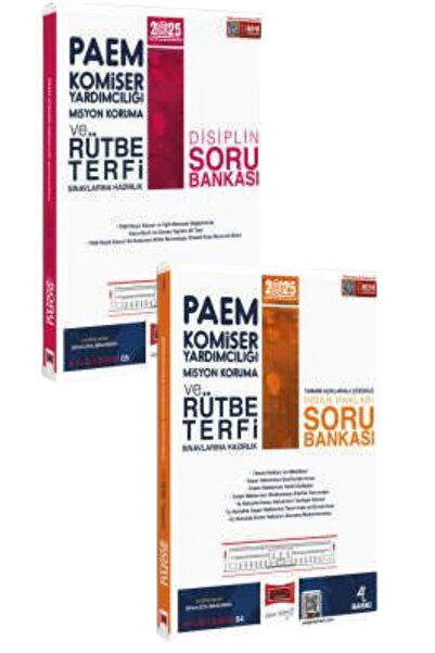 Yargı Yayınları 2025 PAEM Komiser Yardımcılığı Misyon Koruma ve Rütbe İnsan H...