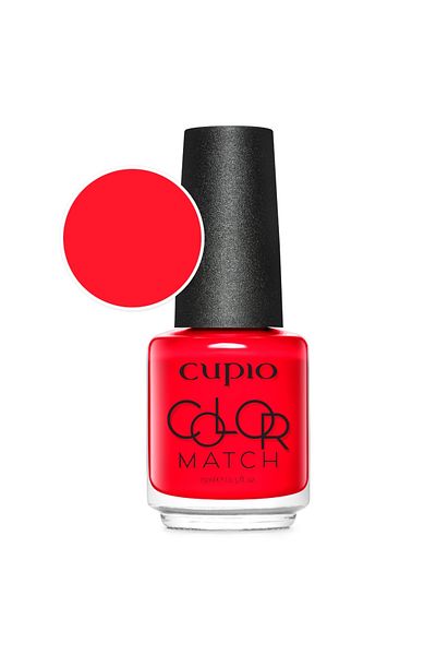 Cupio Cupio Color Match Nail Polish - Matte Bubble Gum 15ml