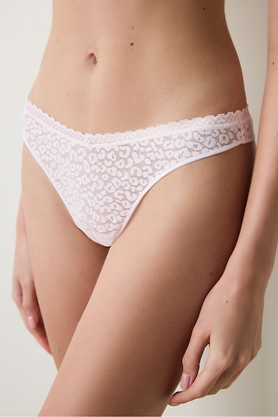 Penti Rosa Tanga-Höschen in einfacher Spitzenform