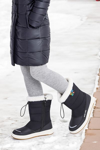 Kiko Kids Havana Daily Girl's Snow Boots με φερμουάρ