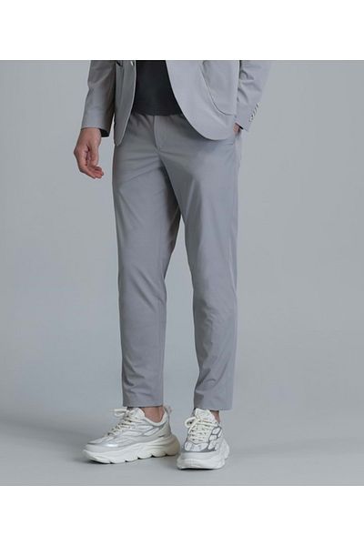 Lufian 111190326 Alex Smart Ανδρικό παντελόνι Chino Slim Fit Ανδρικό παντελόνι Stone