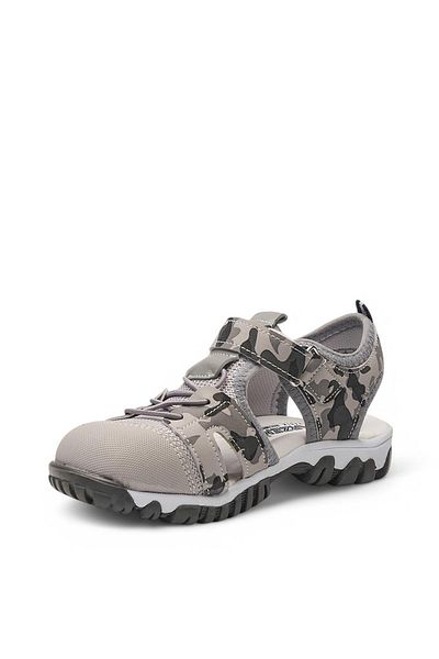 Tuğba Ortopedi 600 Orthopedic Boy Gray Camouflage Sandals