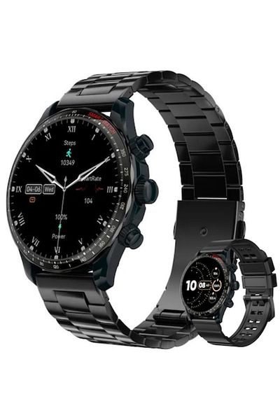 Evolve-x ® Evofitt Km68 Smartwatch, Bluetooth Calls And Messages, Heart Rate, Sleep, Oxygen Level