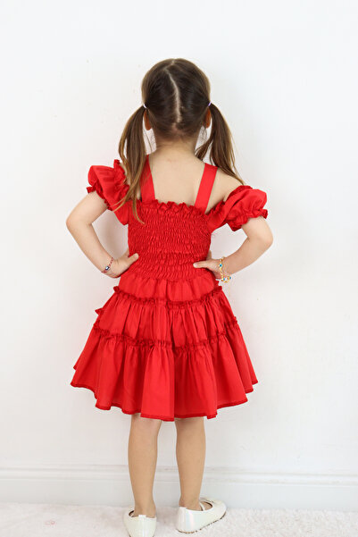 MODA Dokuma kumas Elbise - Bayramlik