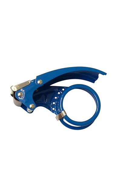 Comix tape cutter for tying cartons