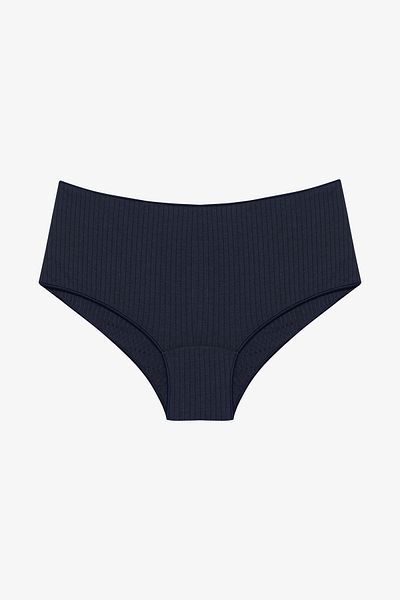 Penti Modal Ribbed 2-Piece Multicolored Boyshort