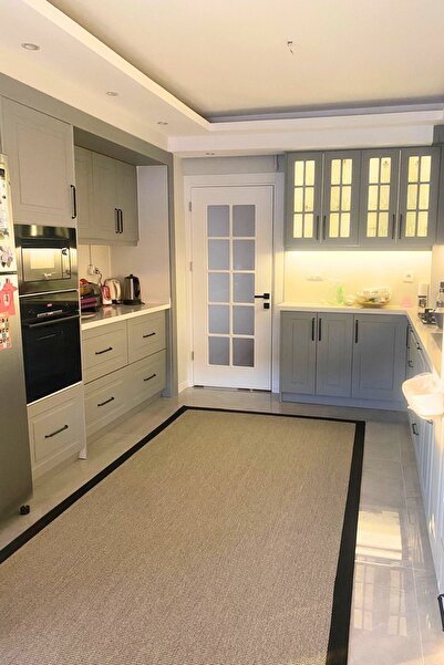 Cool Halı Covor Roma M720 din sisal importat, fără praf, ușor de curățat, cu textură de răchită și noduri fine