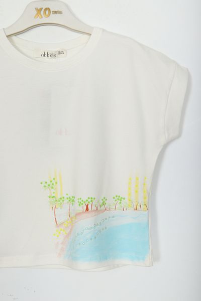 xo kids moda Girl's T-Shirt 1-4 Years 38628