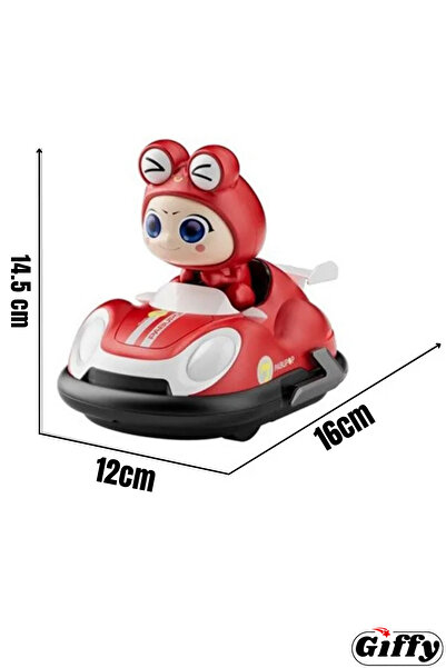 Genel Markalar Oyuncak Uzaktan Kumandalı Çarpışan Arabalar Şarjlı Drift Atan Hız Ayarlı Sesli Işıklı Müzik Efektli