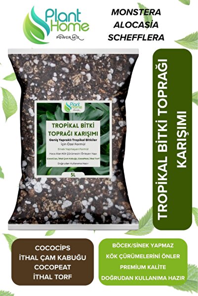 15 Liters - Fly-Free Formula for Tropical Plant Soil Monstera-Alocasia-Schefflera