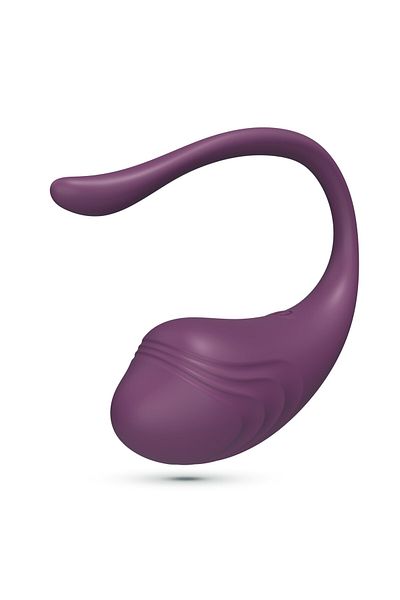 Crushious Ou Vibrator cu Telecomanda, Experienta Intensa si Design Ergonomic, Crushious Tamago, Mov