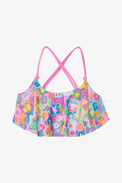 Penti Rüschen-Bandeau-Bikini-Set für Mädchen im Urlaubsmodus