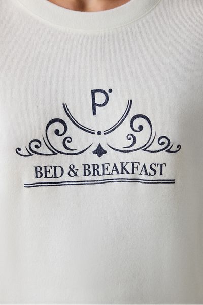 Penti Aria Soft Ecru Sweatshirt