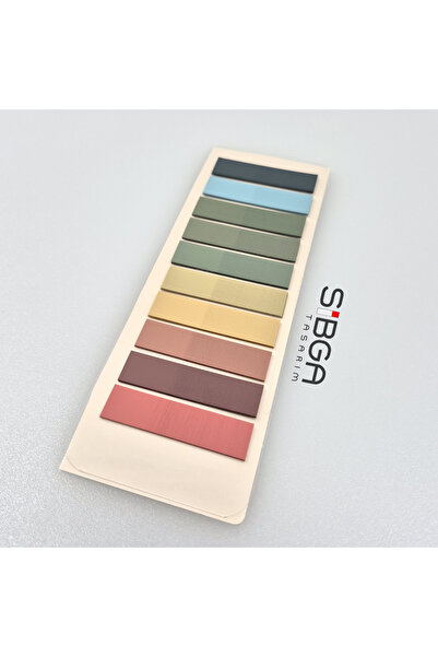 sibga tasarım Transparent Colored Postit Post-it Post ItBookmark Bookmark Postit Sticker Note Paper 200 Sheets