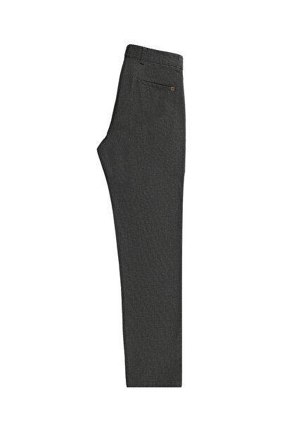 Kiğılı Regular Fit Desenli Likralı Kanvas / Chino Pantolon