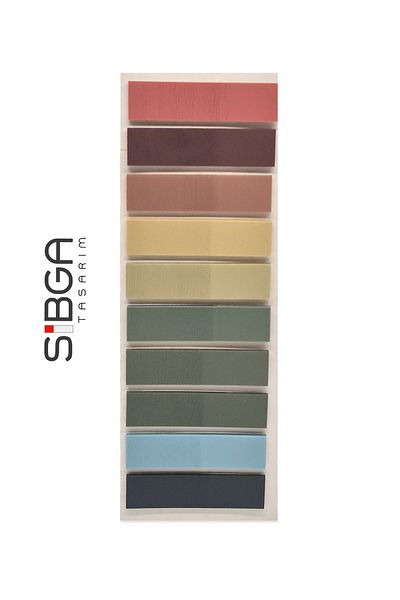 sibga tasarım Transparent Colored Postit Post-it Post ItBookmark Bookmark Postit Sticker Note Paper 200 Sheets