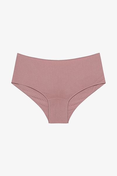 Penti Modal Ribbed 2-Piece Multicolored Boyshort