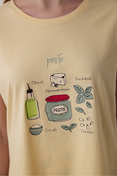 Penti Pesto Gelbe Hose Pyjama Set