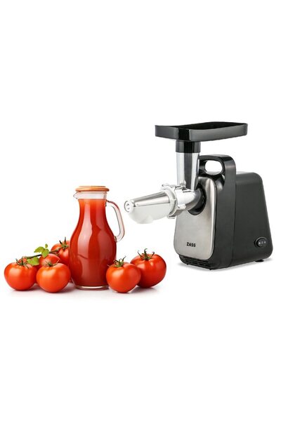 Zass Mașină de tocat carne cu accesoriu pentru roșii ZMG 08,